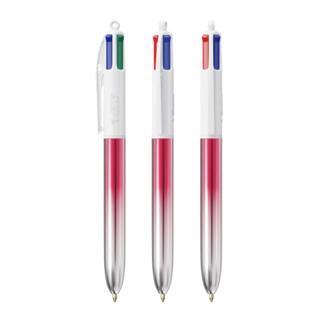 Stylo BIC ® 4 Couleurs Bicolor Lanyard 