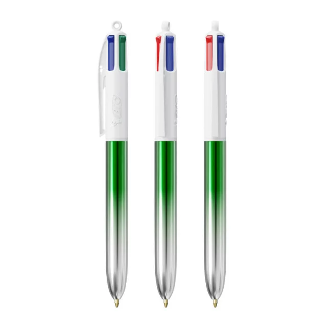 Stylo BIC ® 4 Couleurs Bicolor Lanyard 