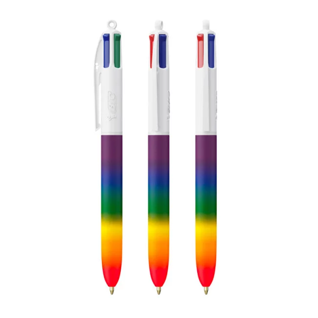 Stylo Bic ® 4 couleurs Rainbow
