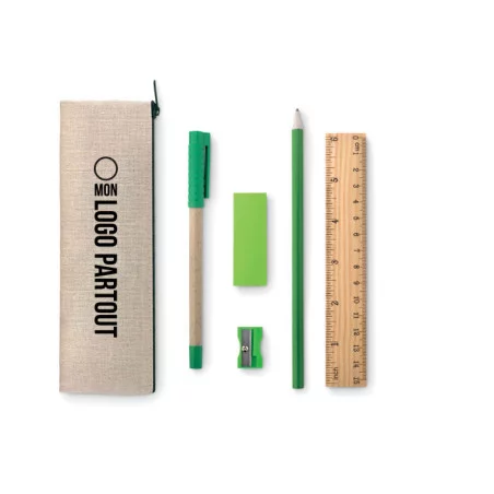 Ensemble trousse et accessoires d'écriture Tekina 