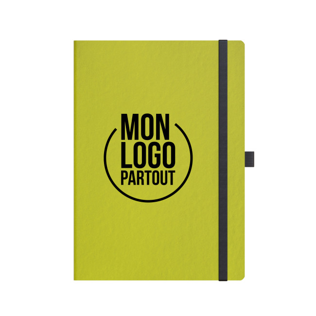 Carnet A5 BIC® Partner avec couverture à base de pommes