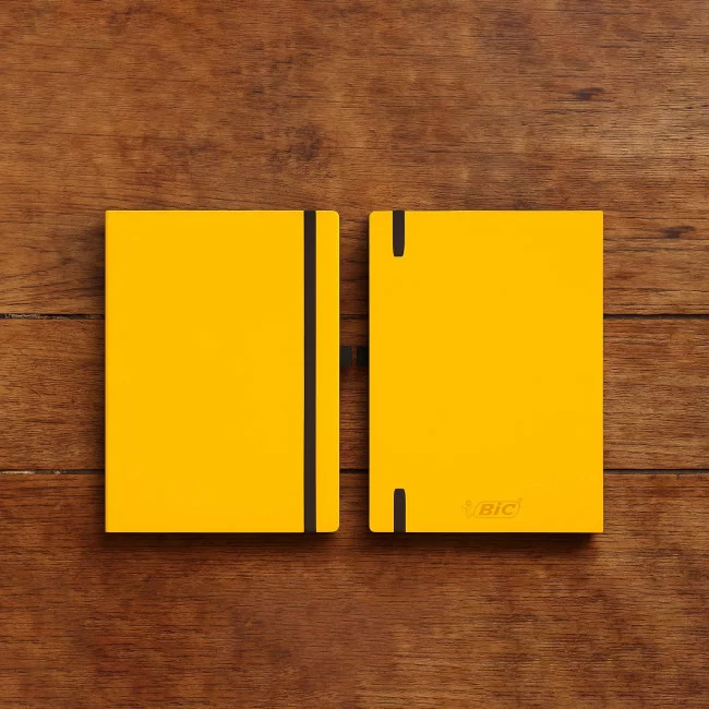 Carnet A5 BIC® Partner avec couverture à base de pommes