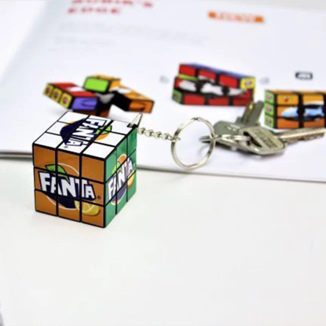 Porte-Clés Publicitaire Rubik’s Cube 