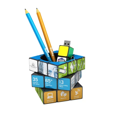 Pot à Crayon Publicitaire Rubik’s Cube 