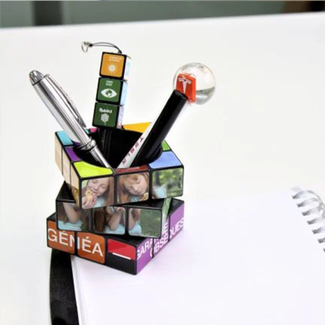 Pot à Crayon Publicitaire Rubik’s Cube 