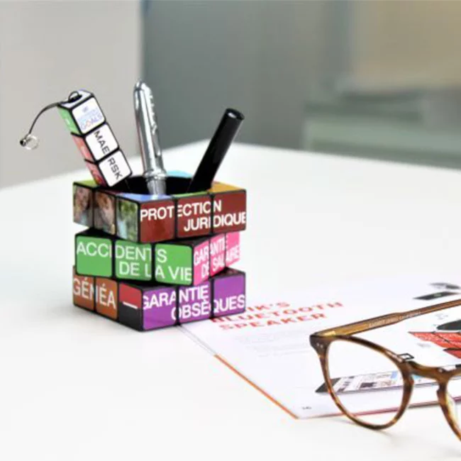 Pot à Crayon Publicitaire Rubik’s Cube 