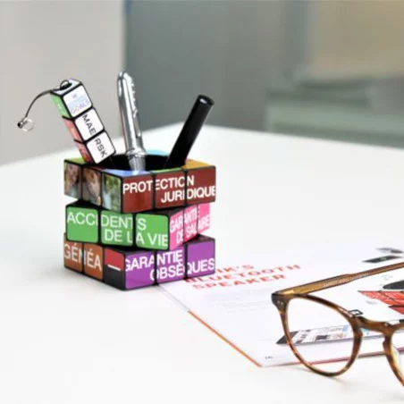Pot à Crayon Publicitaire Rubik’s Cube 