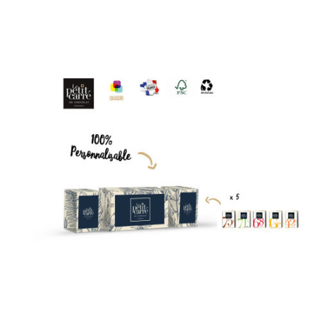 Papillote 5 carrés Le Petit Carré de Chocolat® 