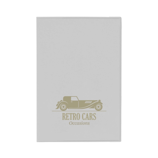Porte carte grise publicitaire PVC mat