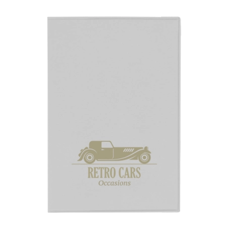 Porte carte grise publicitaire PVC mat 