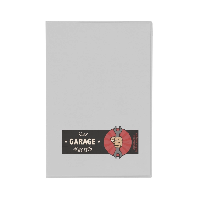 Porte carte grise publicitaire PVC mat