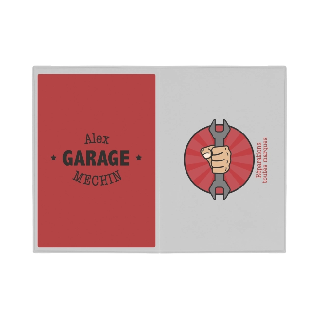 Porte carte grise publicitaire PVC mat