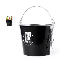 Seau métallique avec...