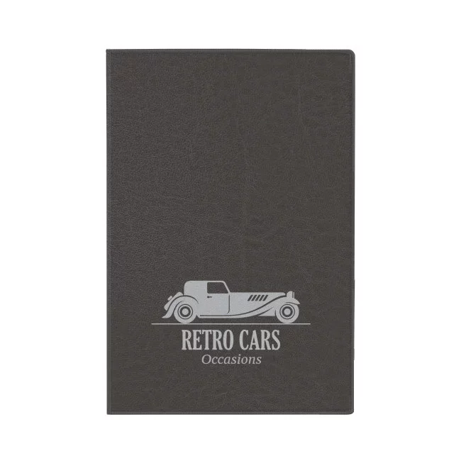Porte carte grise publicitaire imitation cuir 