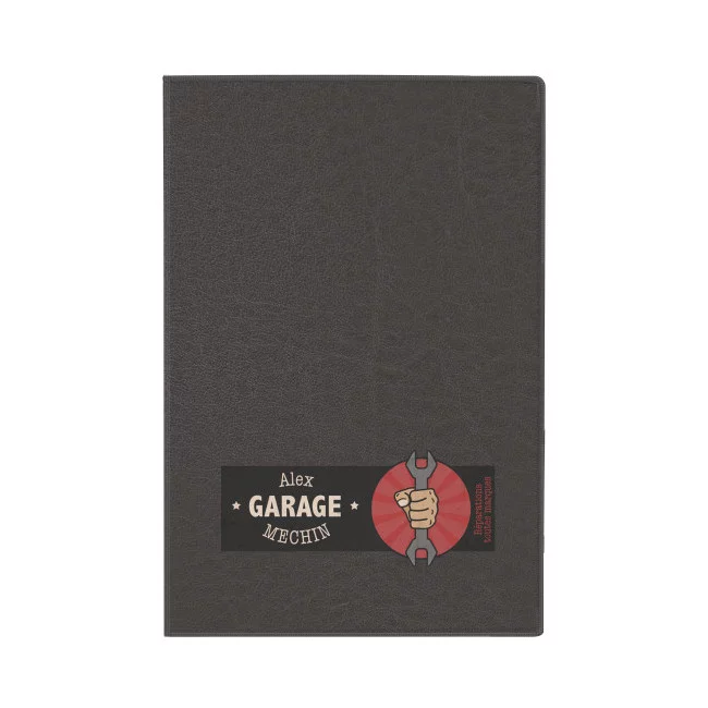 Porte carte grise publicitaire imitation cuir 