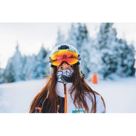 Cache-cou multifonctions en polyester publicitaire 