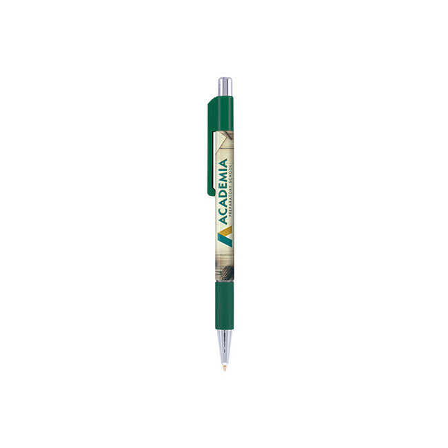 Stylo personnalisable Astaire grip chrome Stylo personnalisable Astaire grip chrome - Vert 341