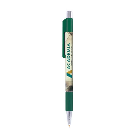 Stylo personnalisable Astaire grip chrome Stylo personnalisable Astaire grip chrome - Vert 341