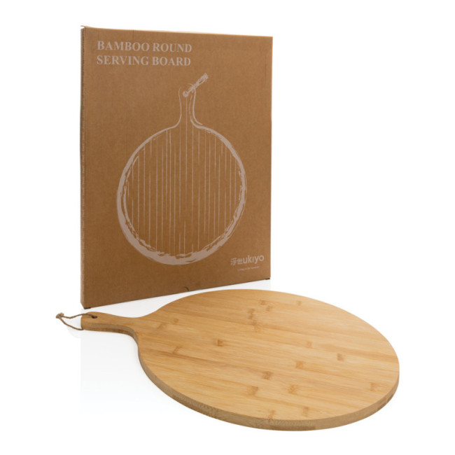 Planche de service ronde personnalisable Ukiyo