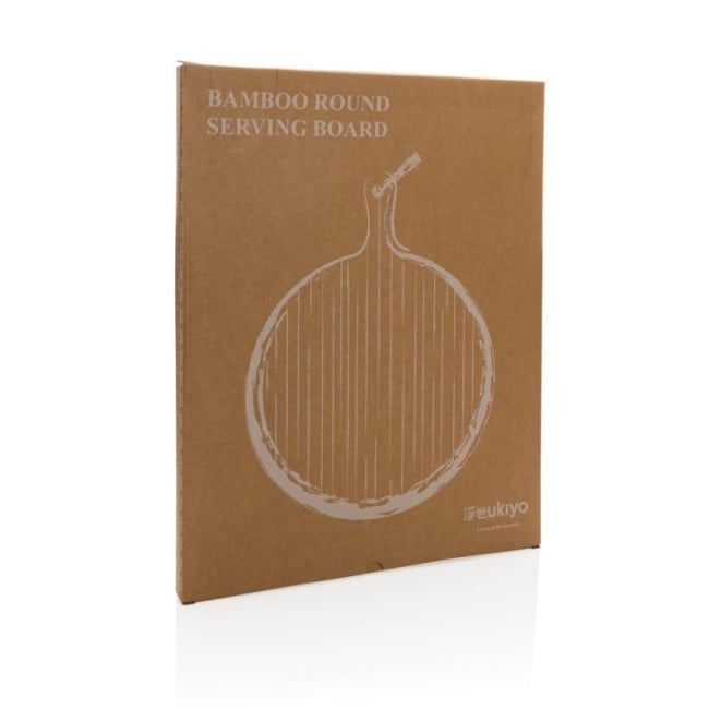 Planche de service ronde personnalisable Ukiyo