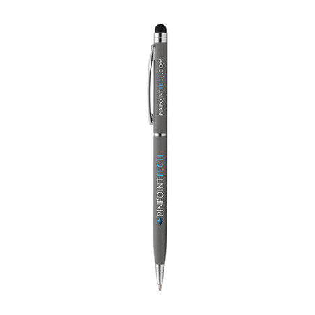 Stylo publicitaire stylet Hôtel Minnelli softy Stylo publicitaire stylet Hôtel Minnelli softy - Gris 10