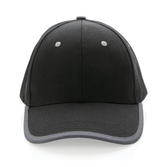 Casquette contraste personnalisable 6 panneaux Impact