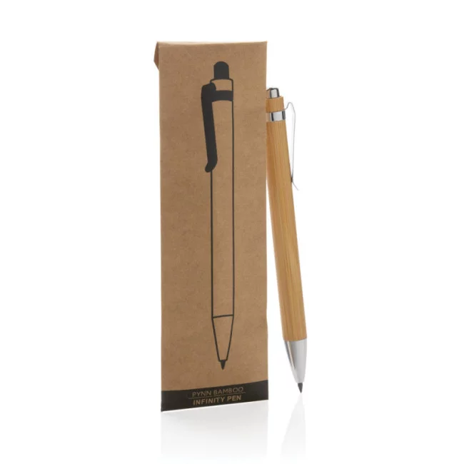 Stylo infini personnalisé en bambou Pynn