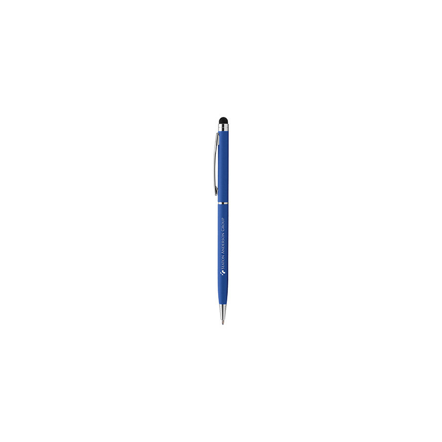Stylo publicitaire stylet Hôtel Minnelli softy - Bleu 2146