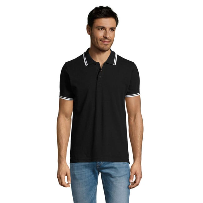 Polo personnalisé Pasadena Homme 