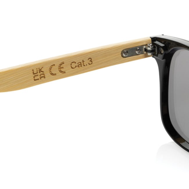 Lunettes de soleil en plastique recyclé RCS et bambou Prism