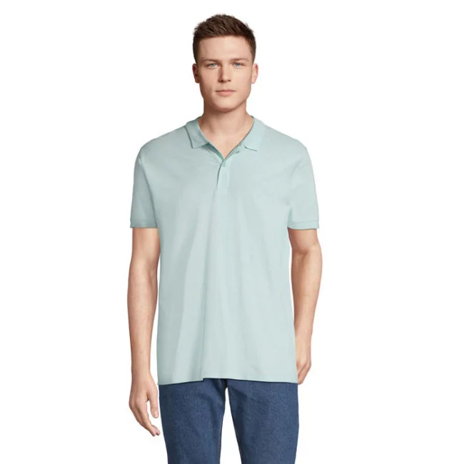 Polo publicitaire homme Planet 