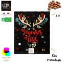 Calendrier Bille chocolat coeur céréales 