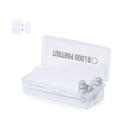 Set personnalisé Bouchons d'oreille et bandes nasales Vitok 