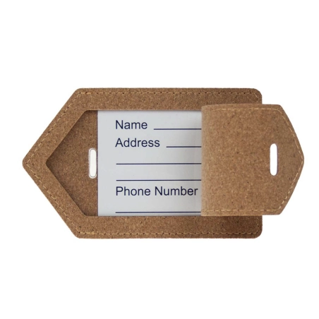 Etiquette à bagage Liège Tag Cork 