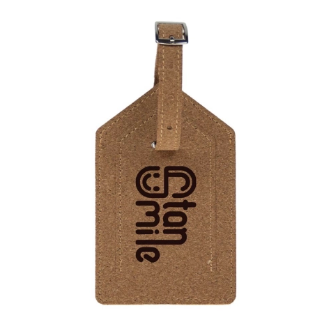 Etiquette à bagage Liège Tag Cork 