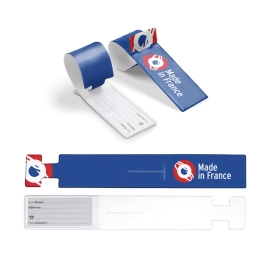 Étiquette à bagage Made in...