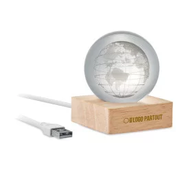 Globe LED en verre...
