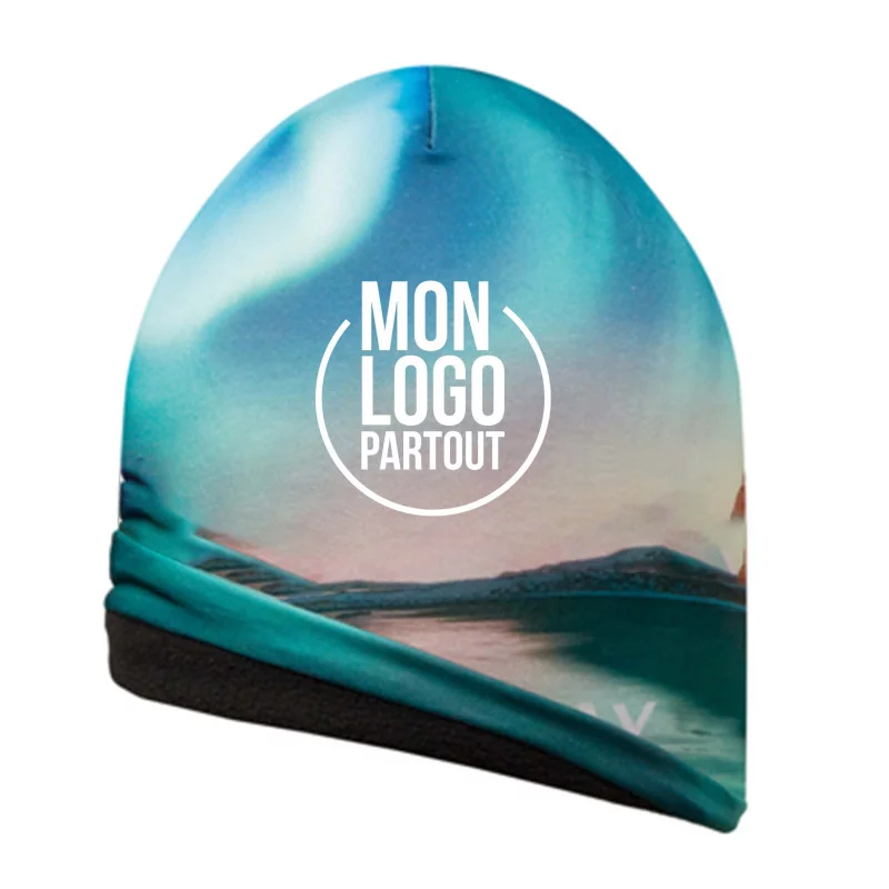 Bonnet polaire personnalisable Quadri 