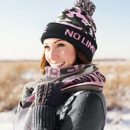 Bonnet personnalisé motif jacquard 