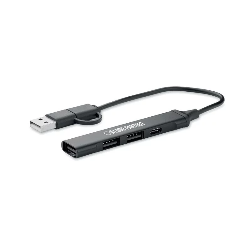 Hub USB en aluminium...