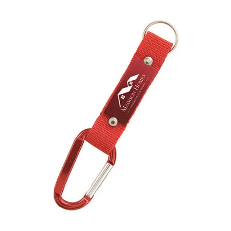 Porte-clés mousqueton personnalisable Willis Porte-clés mousqueton personnalisable Willis - Rouge 200