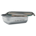Lunch box en acier inox recyclé Lox Plus 