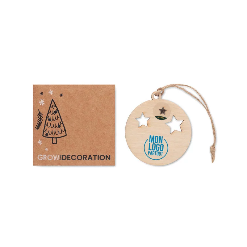Suspension de Noël en bois...