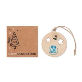 Suspension de Noël en bois...