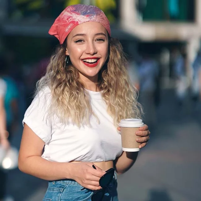 Bandana personnalisable full Quadri 
