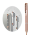 Stylo publicitaire en alu recyclé rose gold 