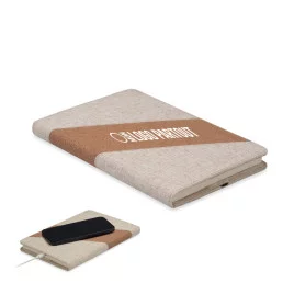 Carnet A5 avec chargeur...