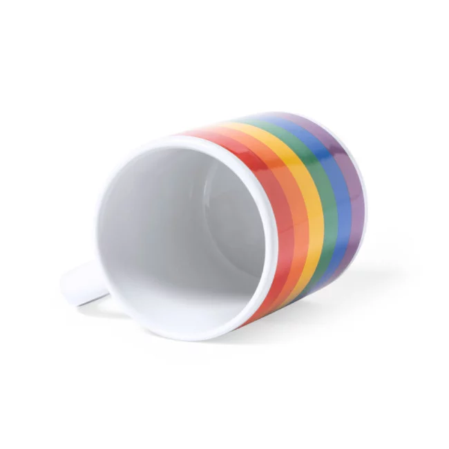 Mug publicitaire rainbow 370 ml 