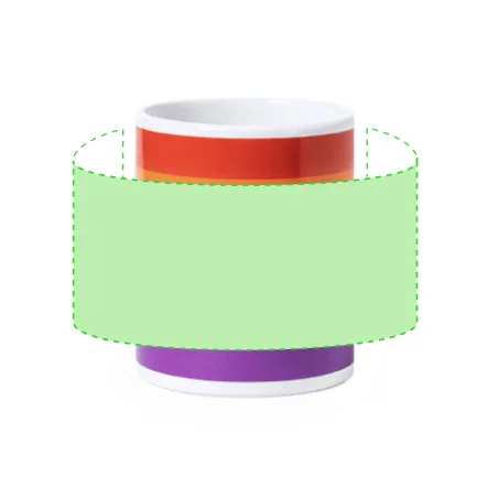 Mug publicitaire rainbow 370 ml 