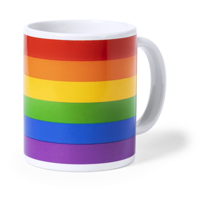 Mug publicitaire rainbow 370 ml 